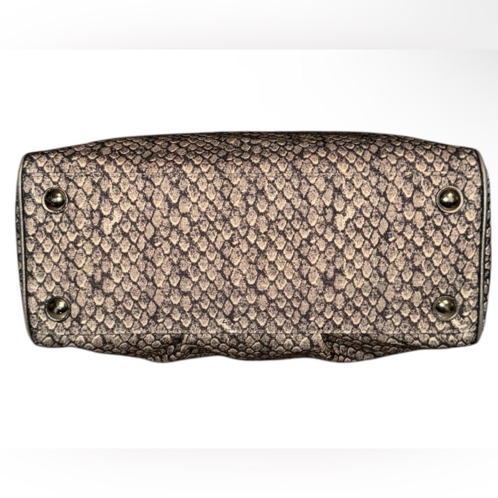 Coach Taylor Snake Print Satchel w/ Gunmetal (2013) - NWOT - Picture 8 of 8